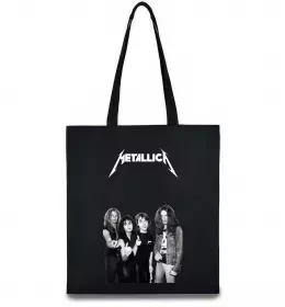 Эко-сумка Металіка група Черный фото