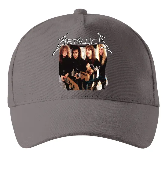 Кепка Metallica garage days Сірий фото