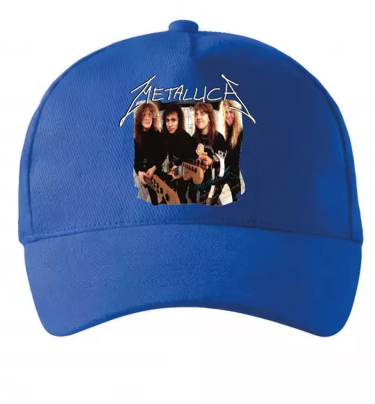 Кепка Metallica garage days Яскраво-синій фото