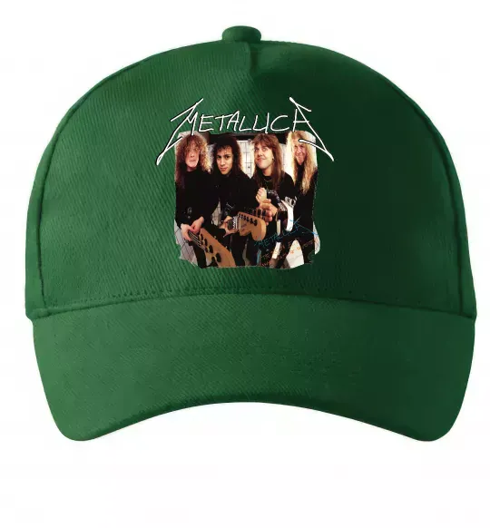 Кепка Metallica garage days Темно-зелений фото
