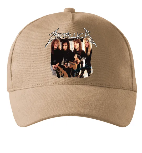 Кепка Metallica garage days Песочный фото