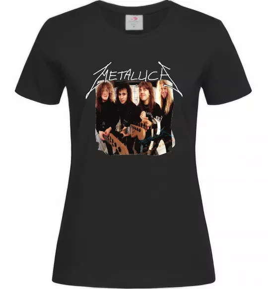 Женская футболка Metallica garage days Черный фото