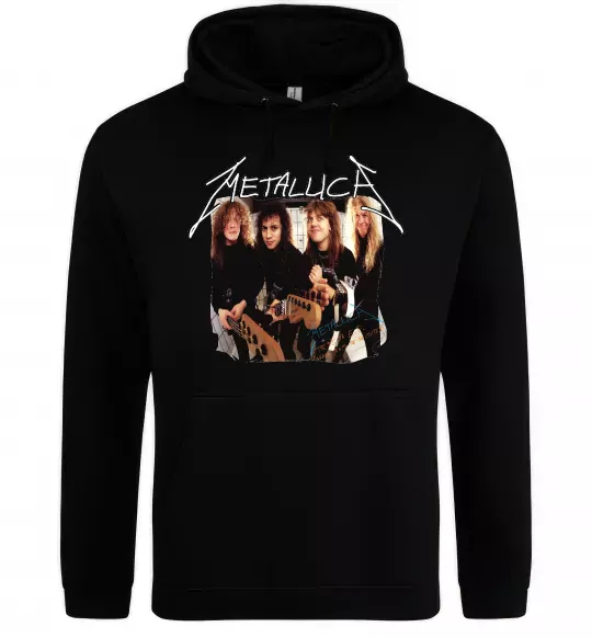 Жіноча толстовка (худі) Metallica garage days Чорний фото