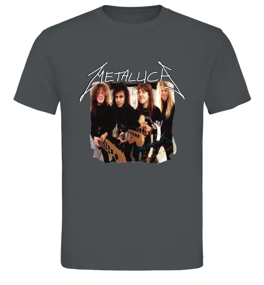 Мужская футболка Metallica garage days Графит фото