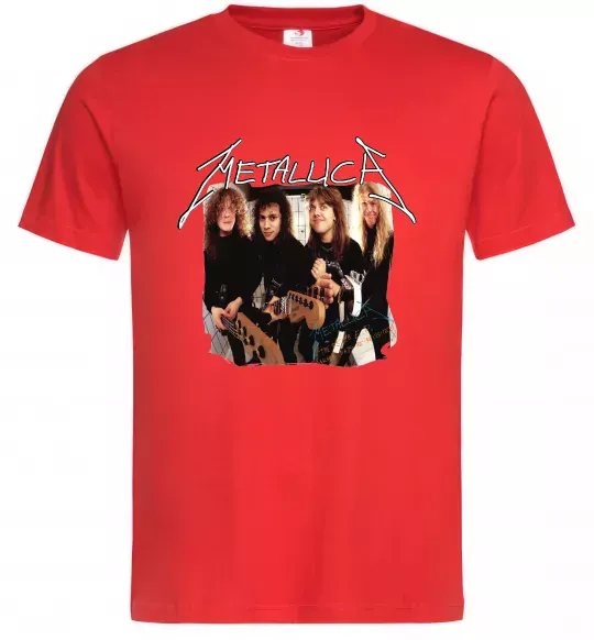 Мужская футболка Metallica garage days Красный фото