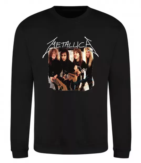 Світшот Metallica garage days Чорний фото