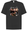 Футболка Оверсайз Metallica garage days Черный фото