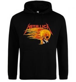 Чоловіча толстовка (худі) Metallica fire skull
