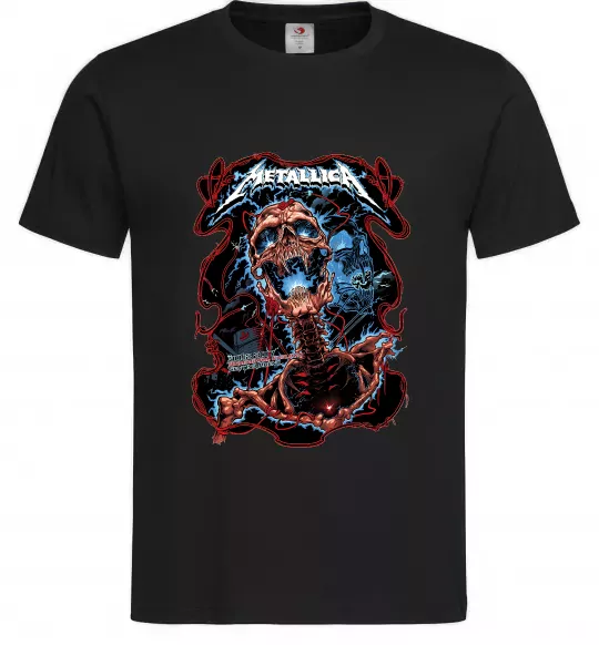 Мужская футболка Metallica Birmingham 2017 Черный фото