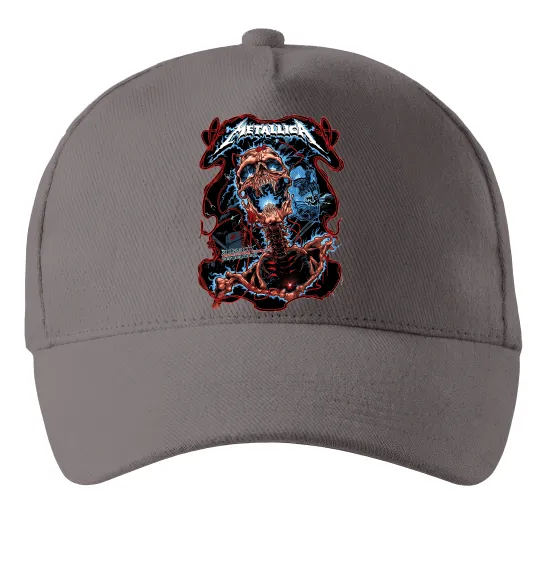 Кепка Metallica Birmingham 2017 Сірий фото