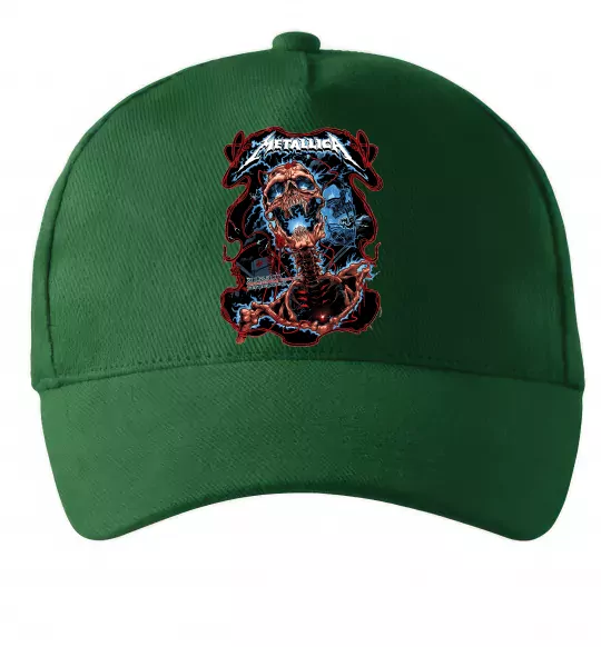 Кепка Metallica Birmingham 2017 Темно-зеленый фото