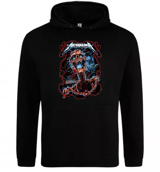 Женская толстовка (худи) Metallica Birmingham 2017 Черный фото