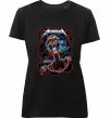 Жіноча преміум футболка Metallica Birmingham 2017 Чорний фото