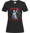 Жіноча футболка Metallica and justice for all Чорний фото