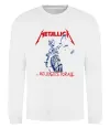 Свитшот Metallica and justice for all Белый фото