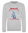 Свитшот Metallica and justice for all Серый меланж фото