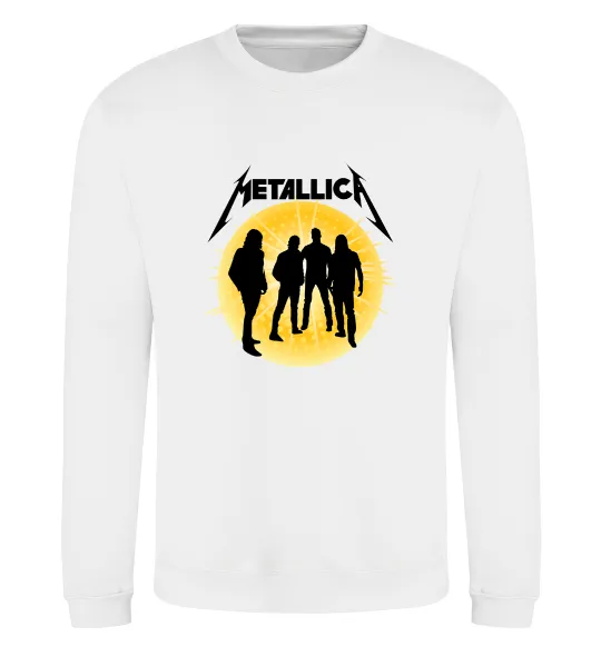 Світшот Metallica 72 seasons Білий фото