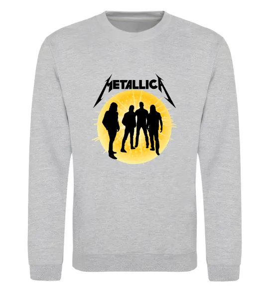 Світшот Metallica 72 seasons Сірий меланж фото