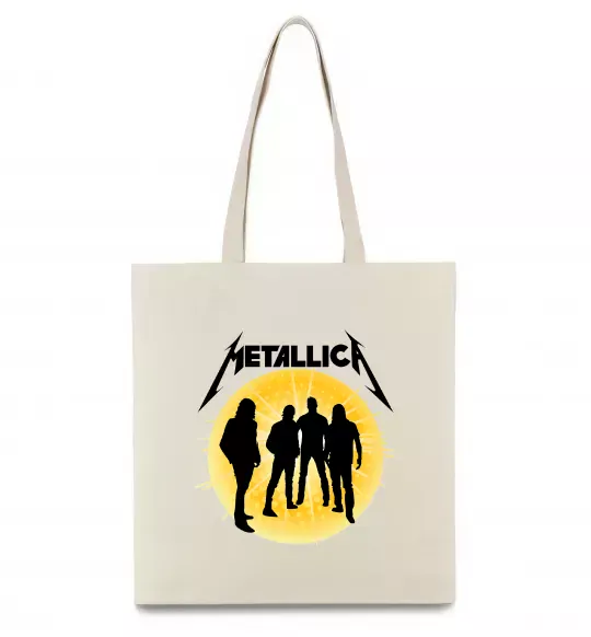 Эко-сумка Metallica 72 seasons Бежевый фото