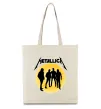Эко-сумка Metallica 72 seasons Бежевый Эко-сумка Metallica 72 seasons Бежевый фото