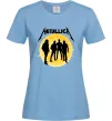 Женская футболка Metallica 72 seasons Голубой Женская футболка Metallica 72 seasons Голубой фото