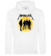 Чоловіча толстовка (худі) Metallica 72 seasons Білий фото