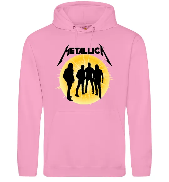 Жіноча толстовка (худі) Metallica 72 seasons Рожевий фото
