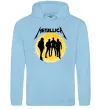 Жіноча толстовка (худі) Metallica 72 seasons Блакитний фото