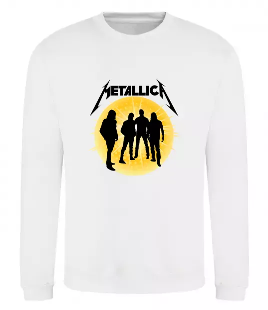 Свитшот Metallica 72 seasons Белый фото