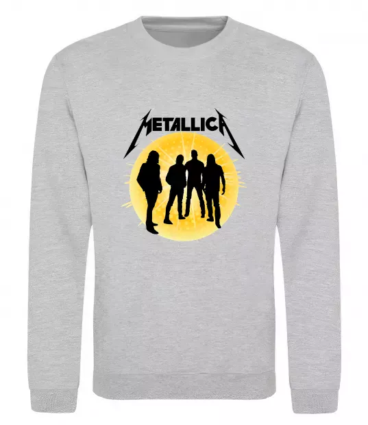 Свитшот Metallica 72 seasons Серый меланж фото