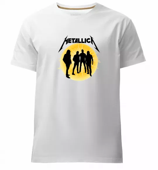 Чоловіча преміум футболка Metallica 72 seasons Білий фото