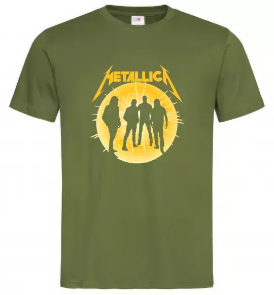 Чоловіча футболка Metallica 72 seasons Оливковий фото