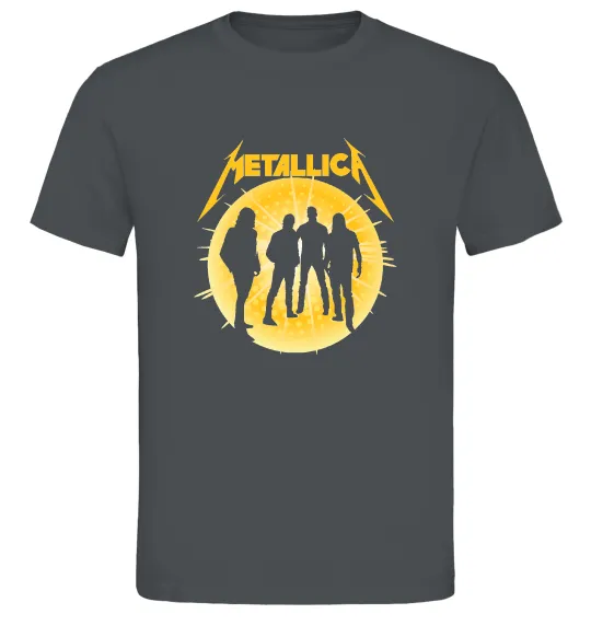 Чоловіча футболка Metallica 72 seasons Графіт фото