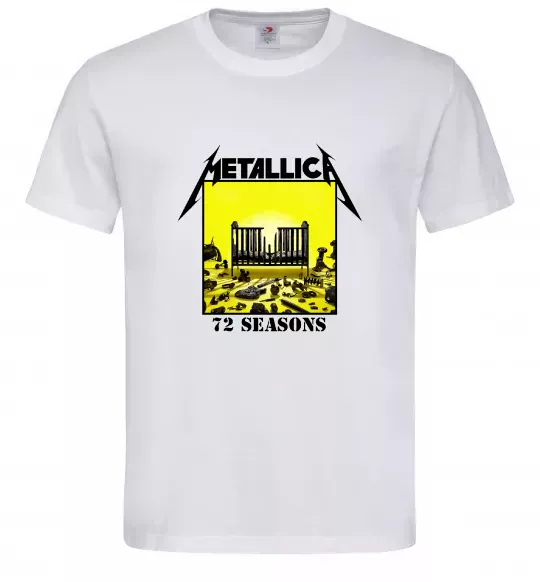 Чоловіча футболка 72 seasons album Metallica Білий фото