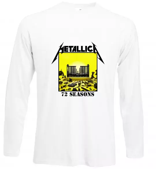 Лонгслів 72 seasons album Metallica Білий фото