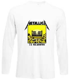 Лонгслів 72 seasons album Metallica Білий фото