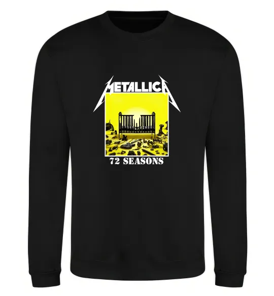 Свитшот 72 seasons album Metallica Черный фото
