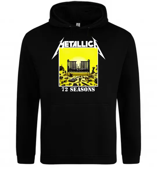 Жіноча толстовка (худі) 72 seasons album Metallica Чорний фото