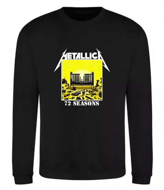 Світшот 72 seasons album Metallica Чорний фото