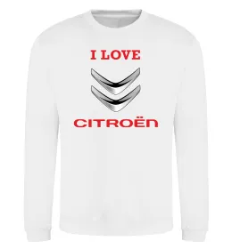 Свитшот Citroen Белый фото