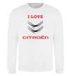 Свитшот Citroen Белый фото