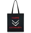 Еко-сумка Citroen Чорний фото