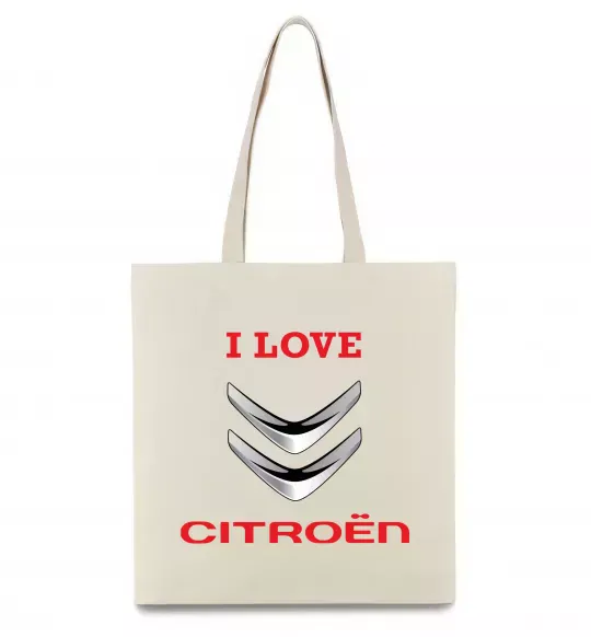 Еко-сумка Citroen Бежевий фото