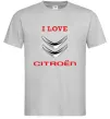 Чоловіча футболка Citroen Сірий Чоловіча футболка Citroen Сірий фото