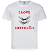 Чоловіча футболка Citroen Білий Чоловіча футболка Citroen Білий фото