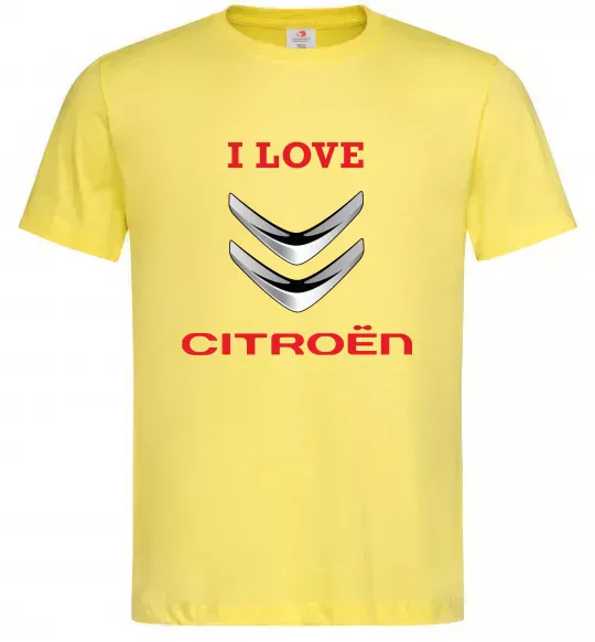 Чоловіча футболка Citroen Лимонний фото