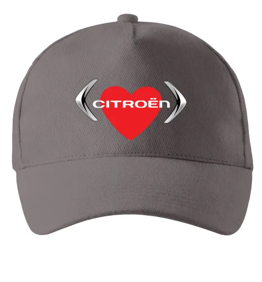 Кепка Citroen серце Серый фото