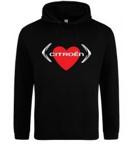 Чоловіча толстовка (худі) Citroen серце