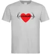 Чоловіча футболка Citroen серце Сірий Чоловіча футболка Citroen серце Сірий фото