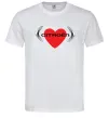 Чоловіча футболка Citroen серце Білий Чоловіча футболка Citroen серце Білий фото